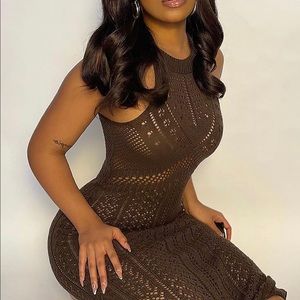 Fashion Nova Sara Anne Midi Dress